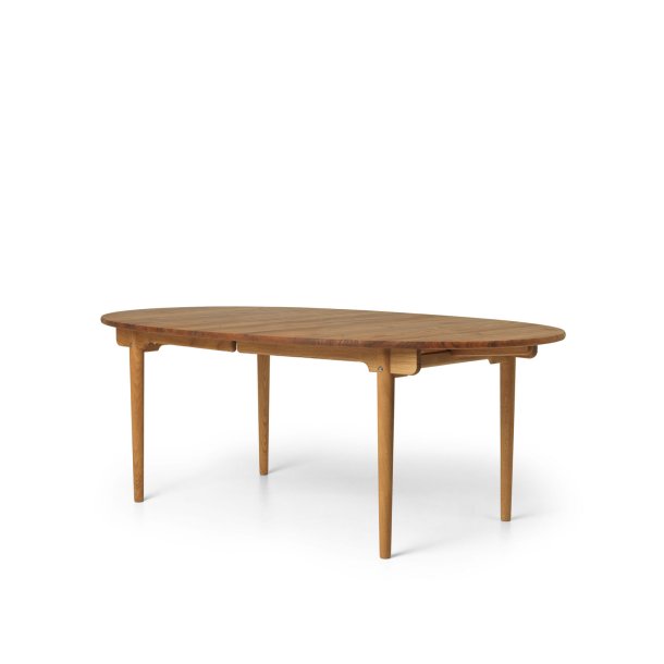 Carl Hansen &amp; Sn CH338 Spisebord, Teak Mix Special Edition inkl. 1 tillgsplade 
