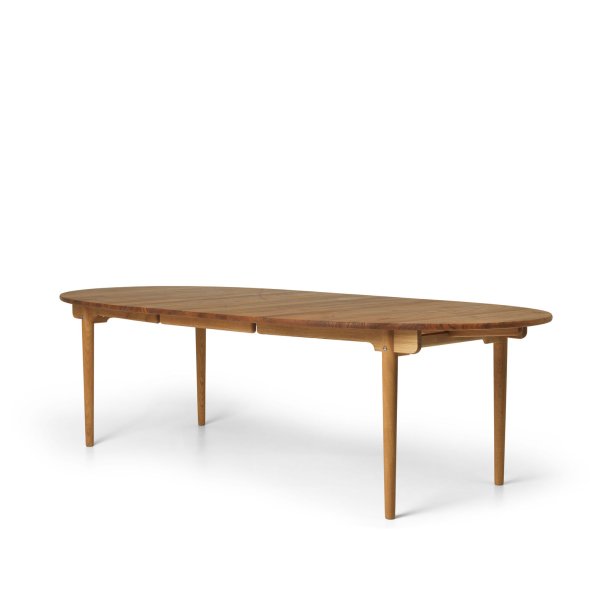 Carl Hansen &amp; Sn CH338 Spisebord, Teak Mix Special Edition inkl. 1 tillgsplade 