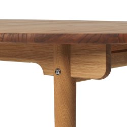 Carl Hansen &amp; Sn CH338 Spisebord, Teak Mix Special Edition inkl. 1 tillgsplade 