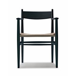 Carl Hansen &amp; S�n CH37 spisebordsstol med arml�n designet af Hans J. Wegner