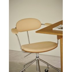 Carl Hansen &amp; Sn CH621 Swivel stol, eg olie af Hans J. Wegner