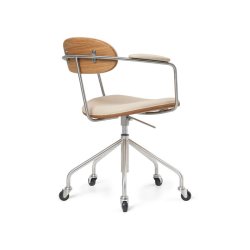 Carl Hansen &amp; Sn CH621 Swivel stol, eg olie af Hans J. Wegner