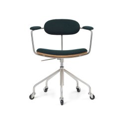 Carl Hansen &amp; Sn CH621 Swivel stol, eg olie af Hans J. Wegner