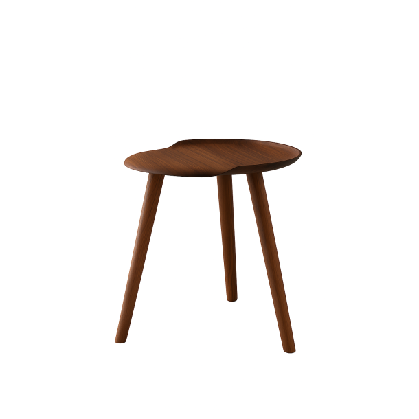 Onecollection kande Skammel 3 ben Valnd