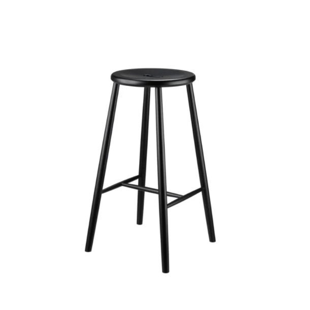 FDB M�bler J27B, barstol Sort