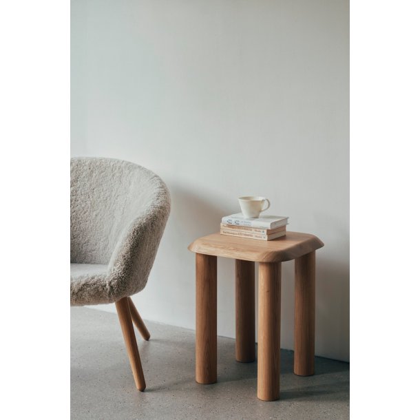 Fredericia Furniture Ditzel Lounge Chair Lammeskind af Nanna Ditzel