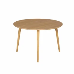 CAS� Thor rundt spisebord med udtr�k � 115 cm
