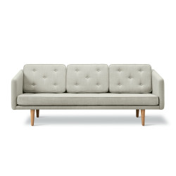 Fredericia furniture No. 1 Sofa - 3 pers. 206 cm