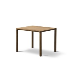 Fredericia Furniture Piloti Wood sofabord, 46,5x39, H:41 cm af Hugo Passos