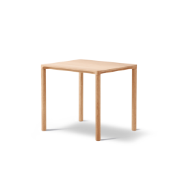 Fredericia Furniture Piloti Wood sofabord, 46,5x39, H:41 cm af Hugo Passos