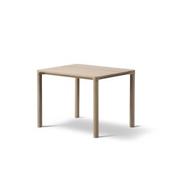 Fredericia Furniture Piloti Wood sofabord, 46,5x39, H:41 cm af Hugo Passos