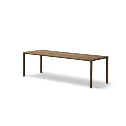 Fredericia Furniture Piloti Wood sofabord, 120x39, H:35 cm af Hugo Passos