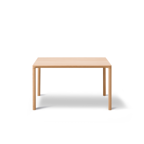 Fredericia Furniture Piloti Wood sofabord, 75x75, H:41 cm af Hugo Passos