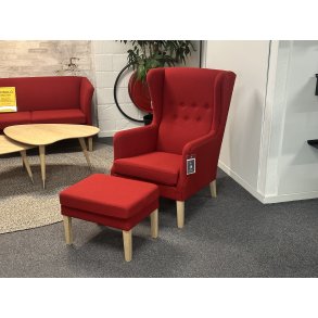 Nielaus Jade lnestol m/ skammel