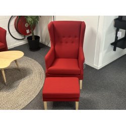 Nielaus Jade lnestol m/ skammel