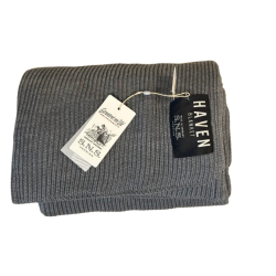 S.N.S Herning HAVEN blanket, warm grey melange