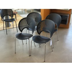 Fredericia Furniture Trinidad stol Nordic Blue 4 stk
