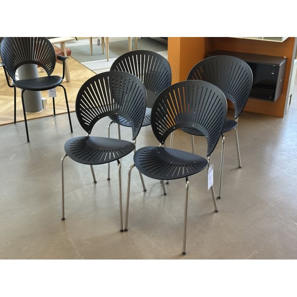 Fredericia Furniture Trinidad stol Nordic Blue 4 stk