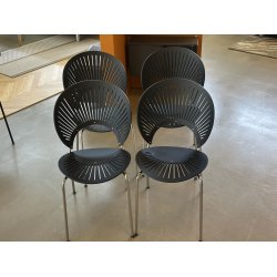 Fredericia Furniture Trinidad stol Nordic Blue 4 stk