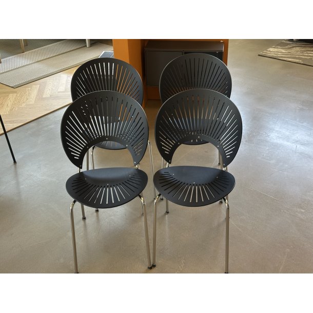 Fredericia Furniture Trinidad stol Nordic Blue 4 stk