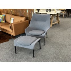 HAY O2 Lounge Chair inkl. O2 Ottoman