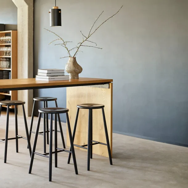FDB M�bler J27B, barstol Sort