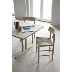 Fredericia Furniture J39 Folkestolen - Natur flet