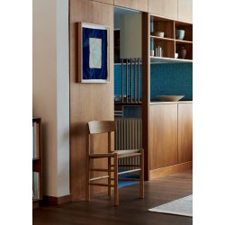 Fredericia Furniture J39 Folkestolen - Natur flet