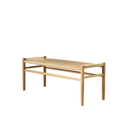 FDB M�bler J83B b�nk, eg - flet�