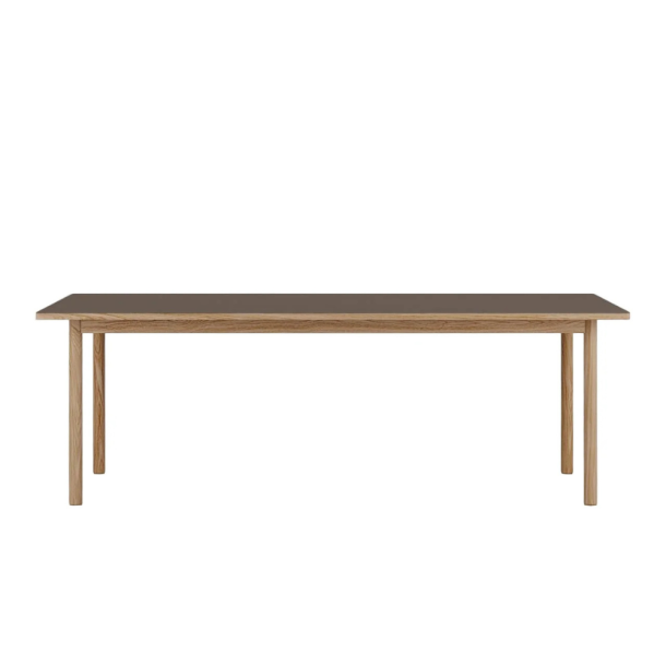 WB Manufaktur ESSENTIAL OAK spisebord 220 � 90 cm - Espresso