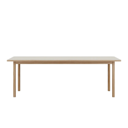 WB Manufaktur ESSENTIAL OAK spisebord 220 � 90 cm - Mushroom 