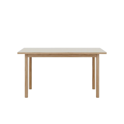 WB Manufaktur ESSENTIAL OAK spisebord 140 � 90 cm - Mushroom 