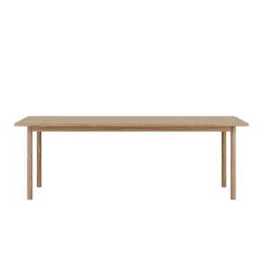 WB Manufaktur ESSENTIAL OAK spisebord 220 � 90 cm - Egetr�s fin�r 