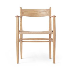 Carl Hansen & S�n CH37 spisebordsstol med arml�n designet af Hans J. Wegner