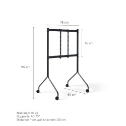 Pedestal Moon Rollin� Tall 