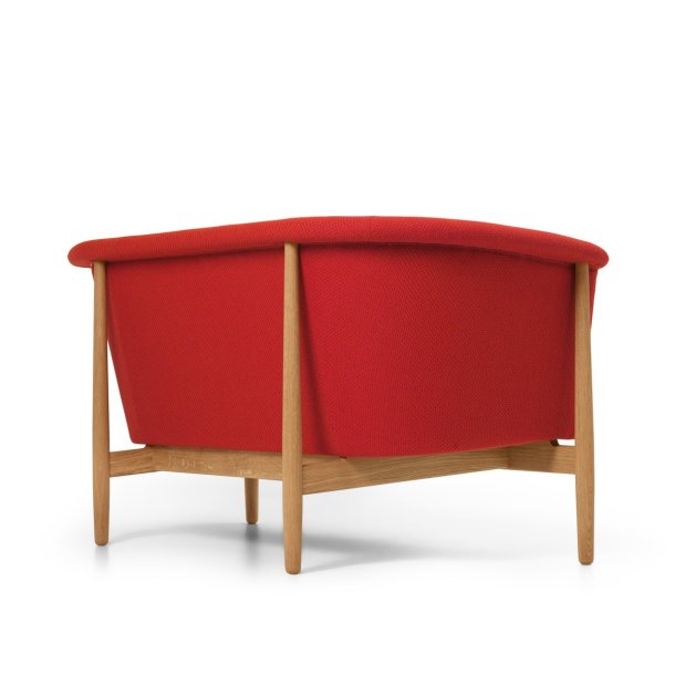 Carl Hansen &amp; S�n ND52-2 Vita 2 pers. sofa af Nanna Ditzel Eg olie, Sisu 0645