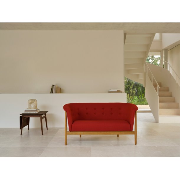 Carl Hansen &amp; S�n ND52-2 Vita 2 pers. sofa af Nanna Ditzel Eg olie, Sisu 0645