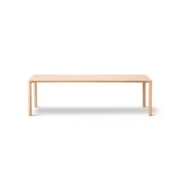 Fredericia Furniture Piloti Wood sofabord, 120x39, H:35 cm af Hugo Passos
