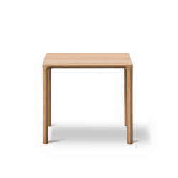 Fredericia Furniture Piloti Wood sofabord, 46,5x39, H:41 cm af Hugo Passos