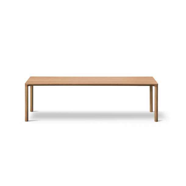 Fredericia Furniture Piloti Wood sofabord, 120x39, H:35 cm af Hugo Passos