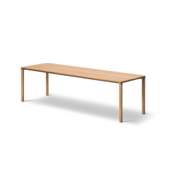 Fredericia Furniture Piloti Wood sofabord, 120x39, H:35 cm af Hugo Passos