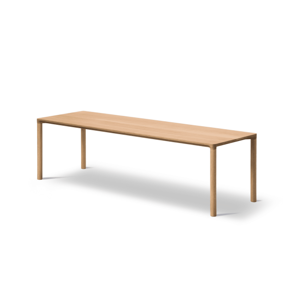 Fredericia Furniture Piloti Wood sofabord, 120x39, H:35 cm af Hugo Passos