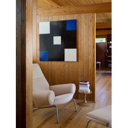 Fredericia Furniture Wegner Queen Chair - Gratis skammel med i k�bet 