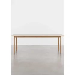 WB Manufaktur ESSENTIAL OAK spisebord 220 � 90 cm - Mushroom 