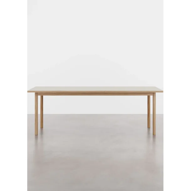 WB Manufaktur ESSENTIAL OAK spisebord 220 � 90 cm - Mushroom 