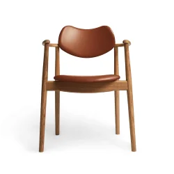 Ro Collection Regatta spisebordsstol med polstret s�de og ryg