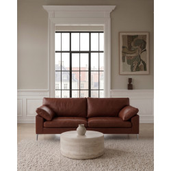 S�ren Lund SL 329 -  2 pers. l�der sofa - kampagne 