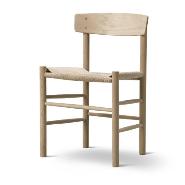 Fredericia Furniture J39 Folkestolen - Natur flet