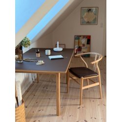 WB Manufaktur ESSENTIAL OAK spisebord 140 � 90 cm - Espresso