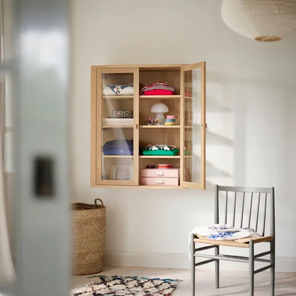 A90 v�gh�ngt vitrineskab 107 cm, 